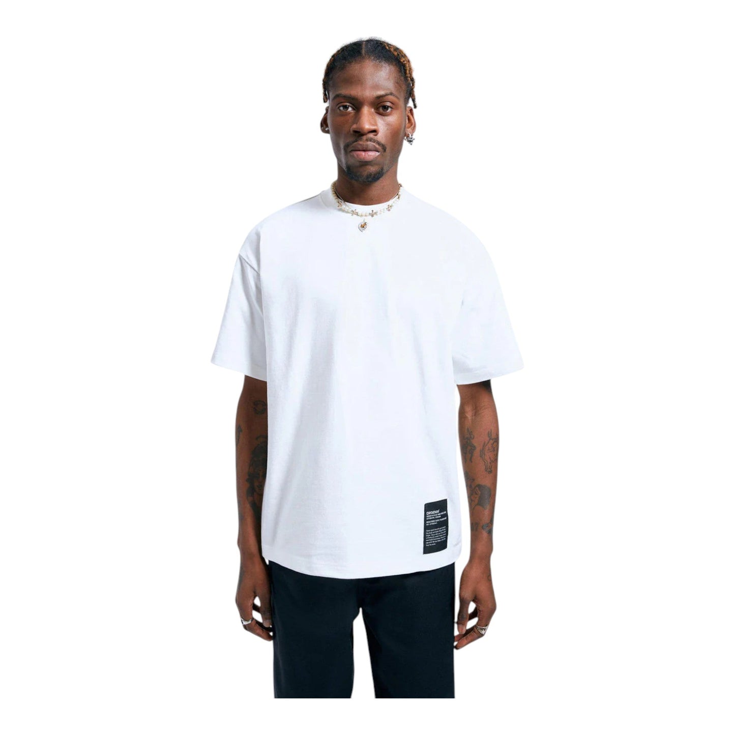 T-Shirt Dr Denim Miller Tee - Off White - T-Shirt di Dr.Denim | Francis Concept
