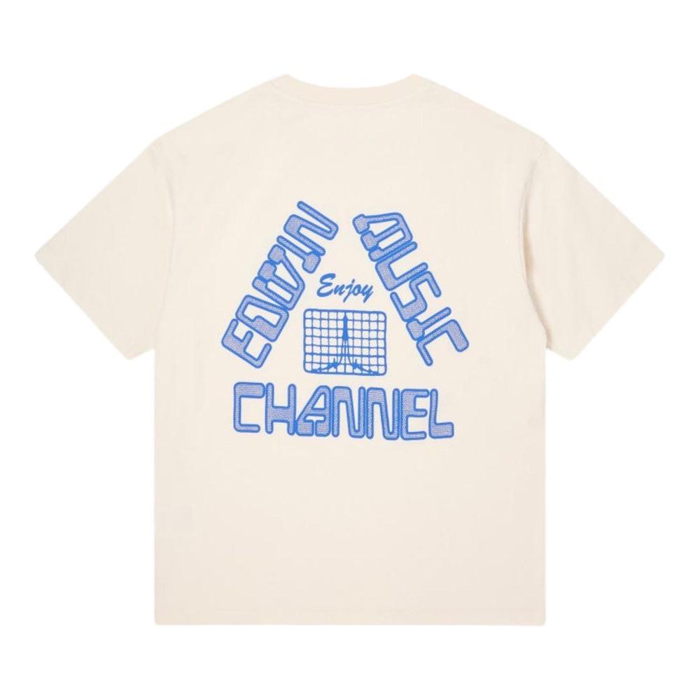 T-Shirt Edwin Enjoy EMC TS - Whisper White - T-Shirt di Edwin | Francis Concept