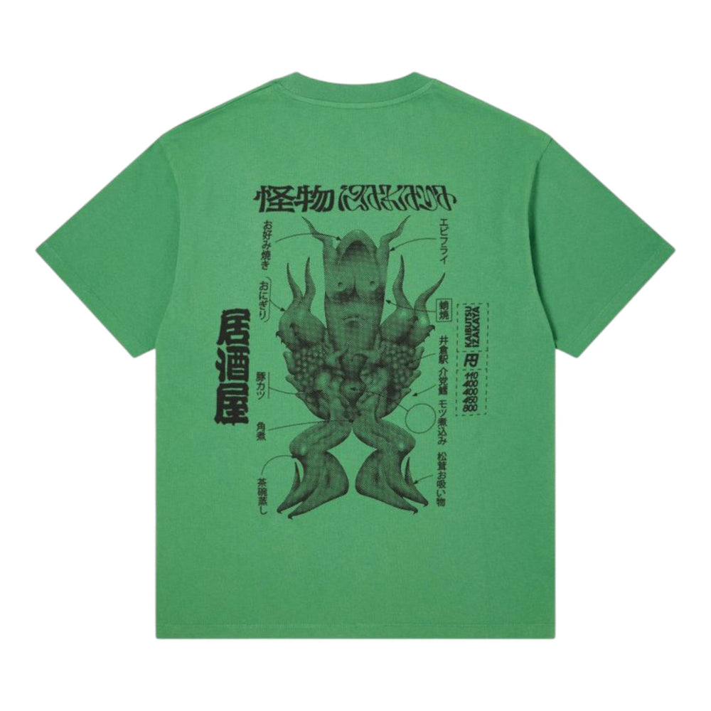 T-Shirt Edwin Kaibutsu Izakaya TS - Mint Green - T-Shirt di Edwin | Francis Concept