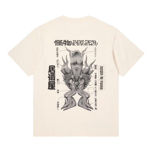T-Shirt Edwin Kaibutsu Izakaya TS - Whisper White - T-Shirt di Edwin | Francis Concept