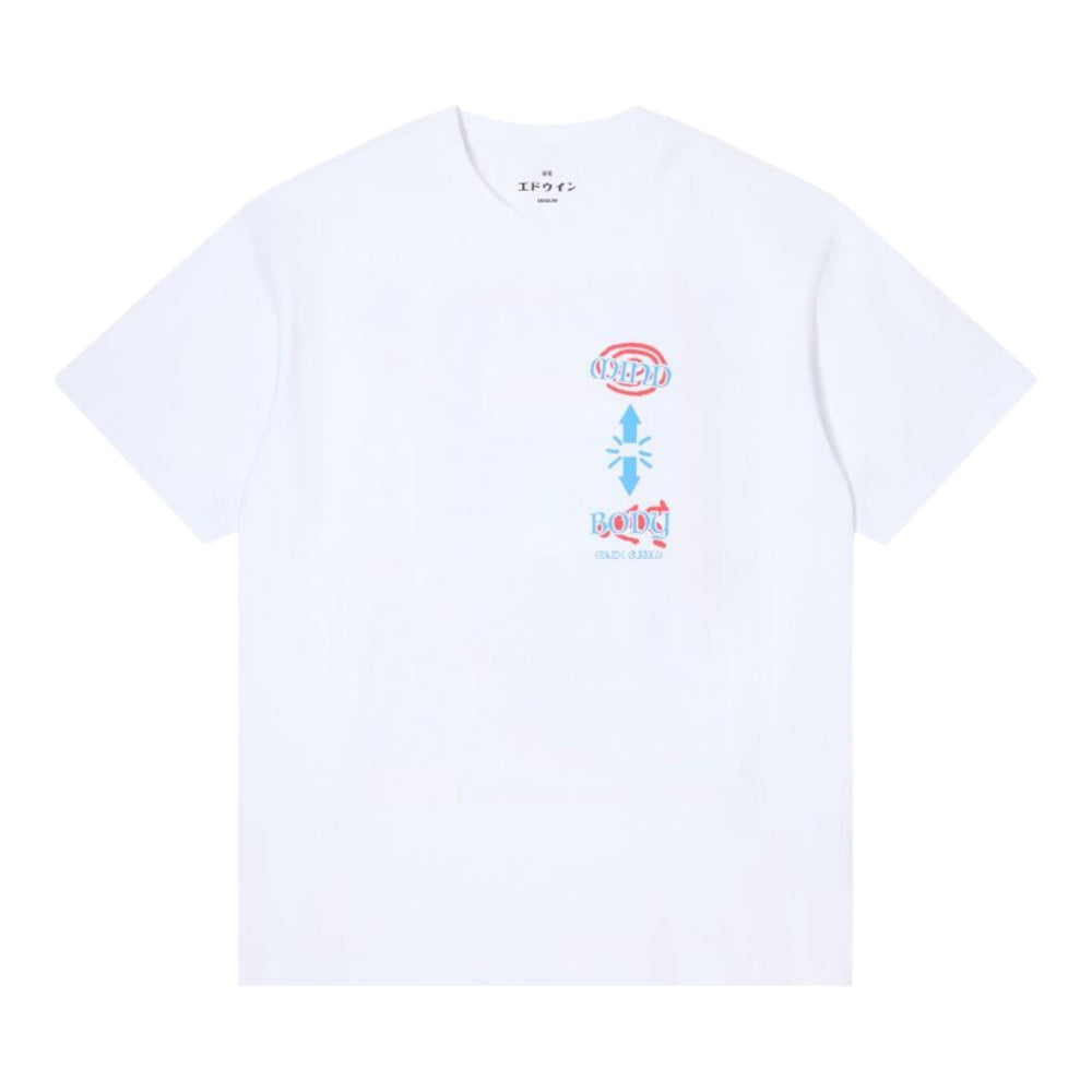 T-Shirt Edwin Pachinko TS - White - T-Shirt di Edwin | Francis Concept