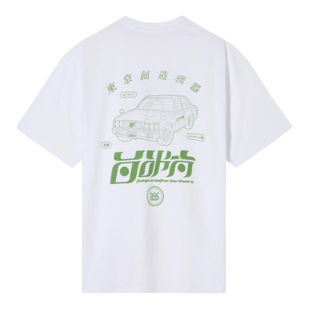 T-Shirt Edwin Staff TS - White - T-Shirt di Edwin | Francis Concept