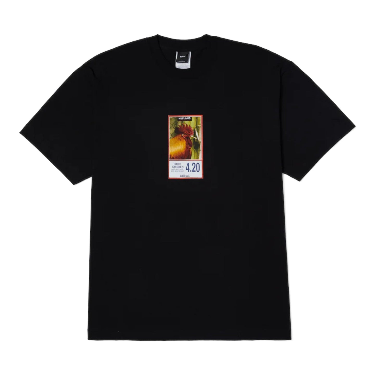 T-Shirt Huf Fried S/S Tee - Black - T-Shirt di HUF | Francis Concept