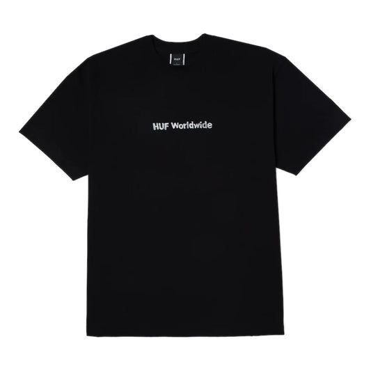 T-Shirt Huf Merida S/S Tee - Black - T-Shirt di HUF | Francis Concept