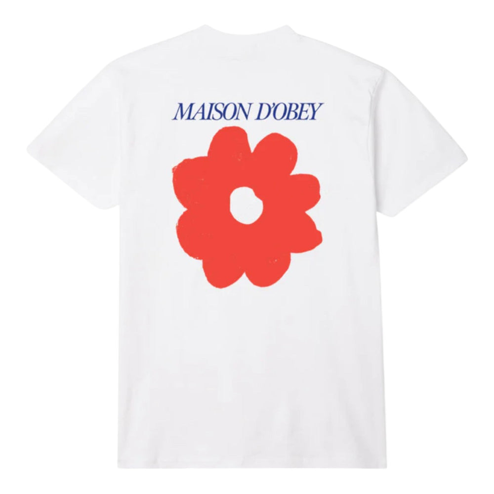 T-Shirt Maison Dobey Tee - White - T-Shirt di Obey | Francis Concept