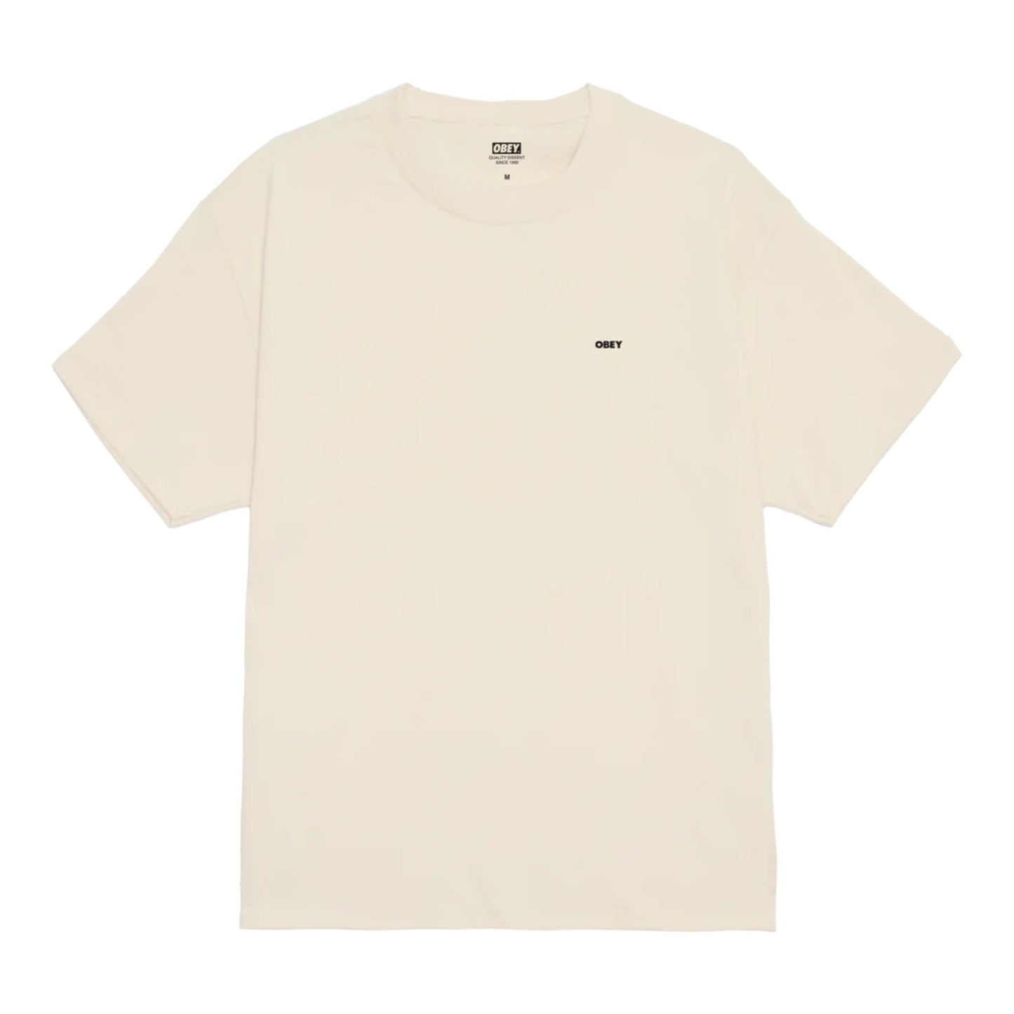T-Shirt Obey Class Dropout Tee - Cream - T-Shirt di Obey | Francis Concept