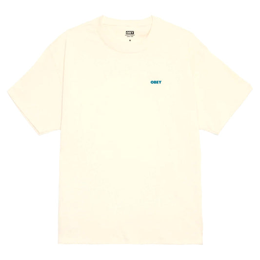T-Shirt Obey Future Unwritten Tee - Cream-Francis Concept