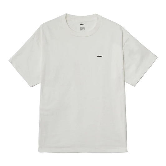 T-Shirt Obey Icon Face Tee - Pigment Vintage White - T-Shirt di Francis Concept | Francis Concept