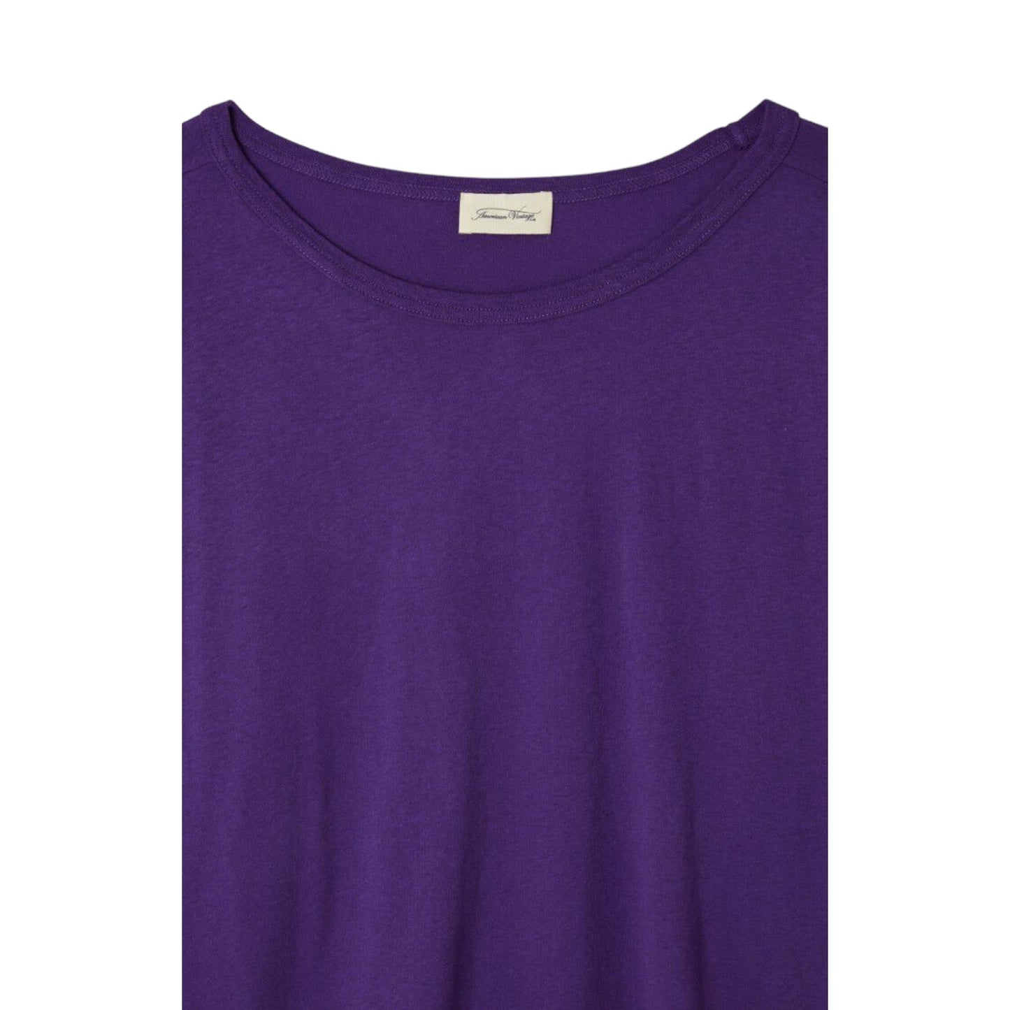 T-Shirt Uomo a manica lunga American Vintage Man Longsleeve Shirt Gamipy - Viola - Maglieria di American Vintage | Francis Concept