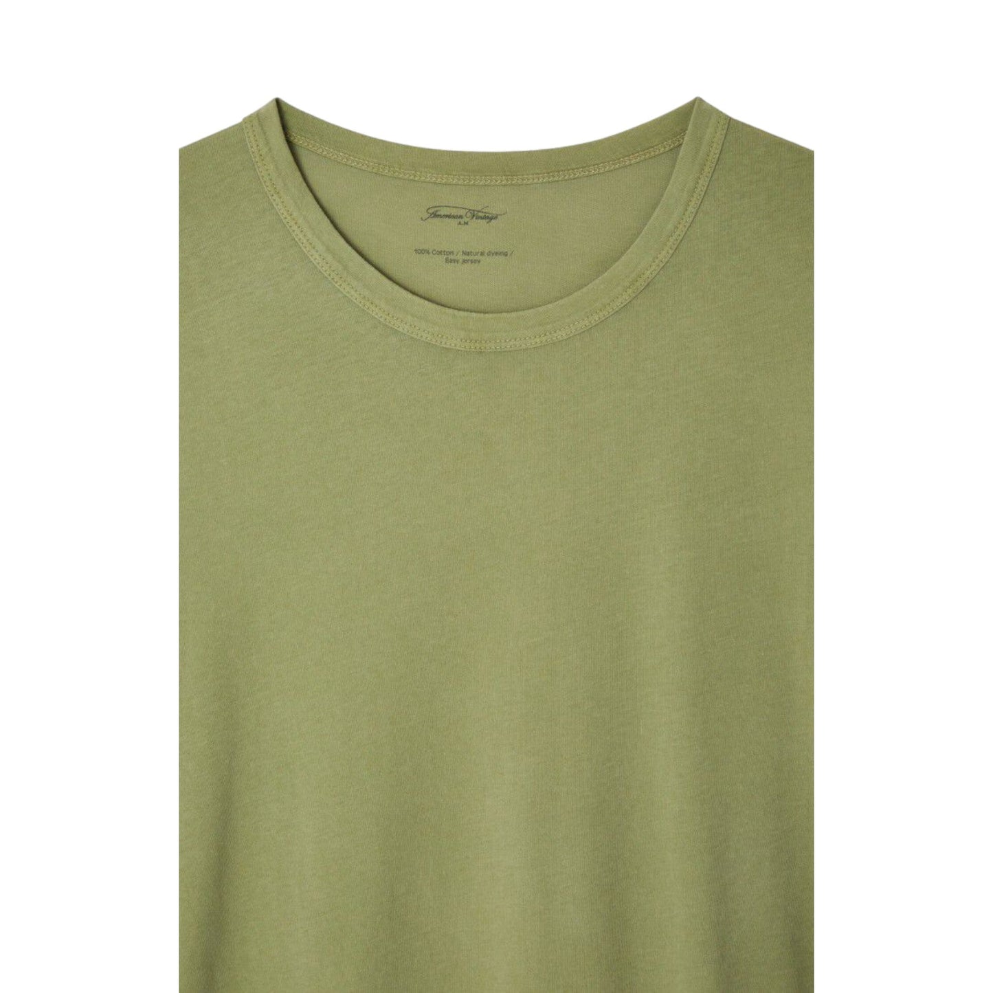 T-Shirt Uomo American Vintage Man Tee Shirt Devon - Verde - T-Shirt di American Vintage | Francis Concept