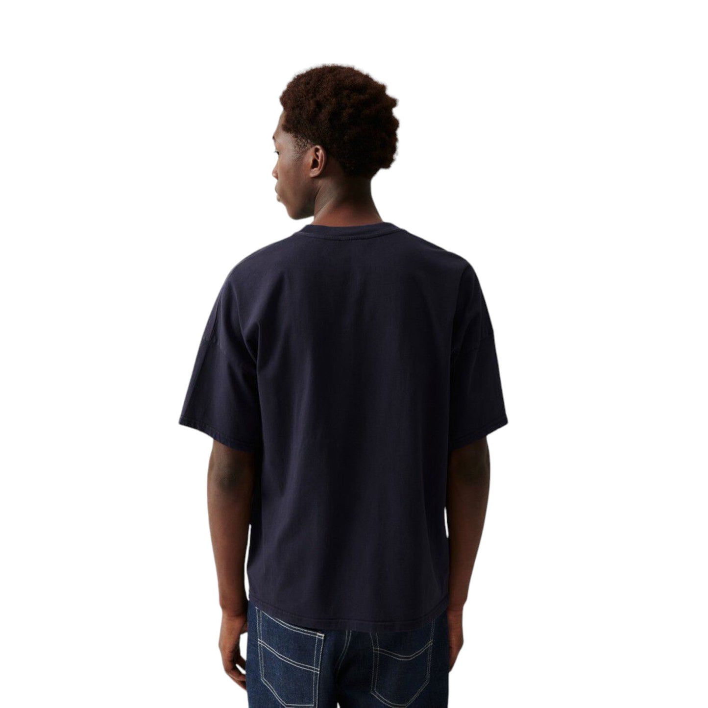 T-Shirt Uomo American Vintage Man Tee Shirt Fizavalley - Blue - T-Shirt di American Vintage | Francis Concept