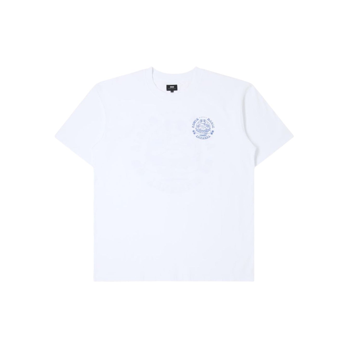 T-Shirt Uomo Edwin Music Channel - Bianco - T-Shirt di Edwin | Francis Concept