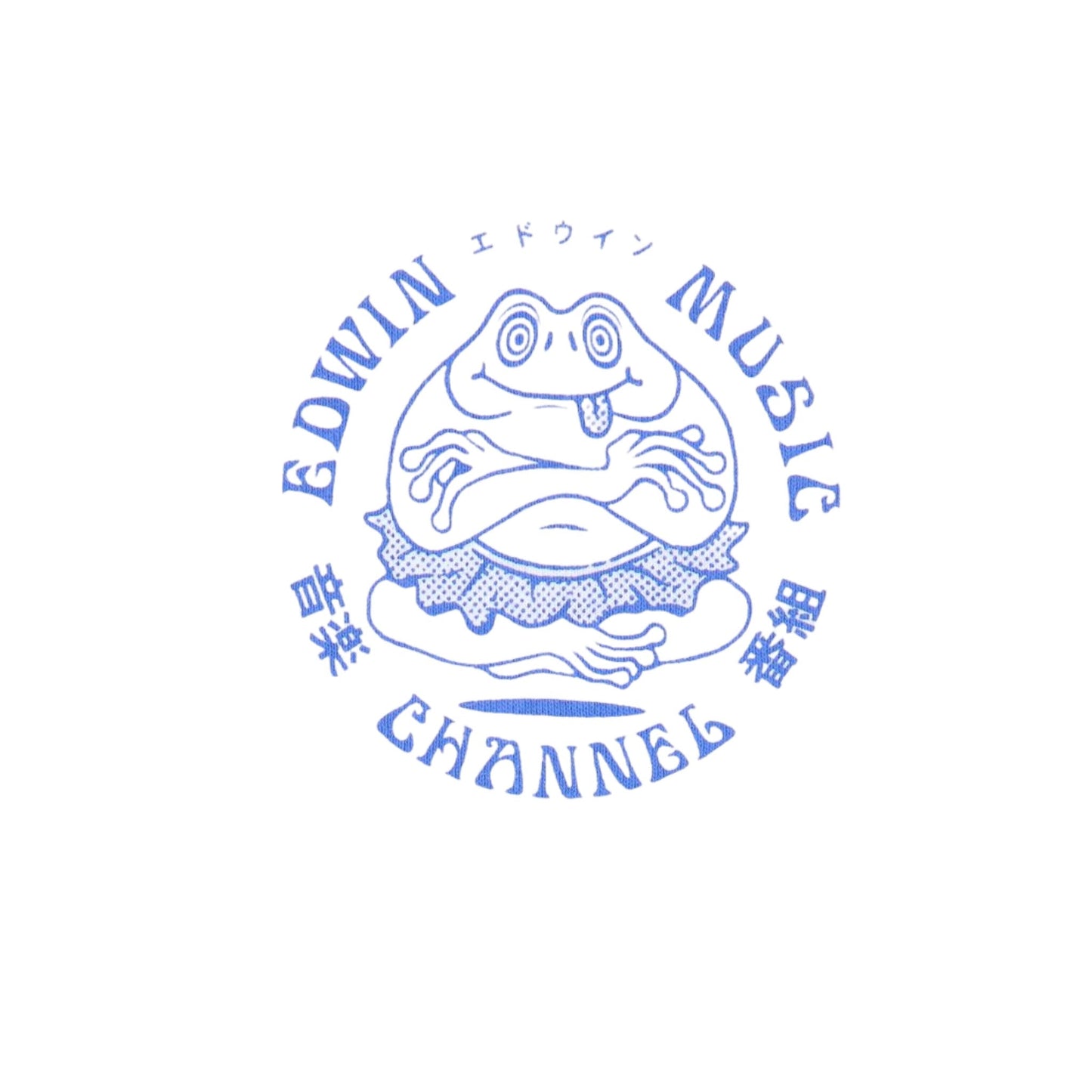 T-Shirt Uomo Edwin Music Channel - Bianco - T-Shirt di Edwin | Francis Concept