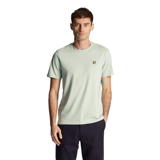 T-Shirt Uomo Lyle & Scott Plain - Turchese - T-Shirt di Lyle and Scott | Francis Concept