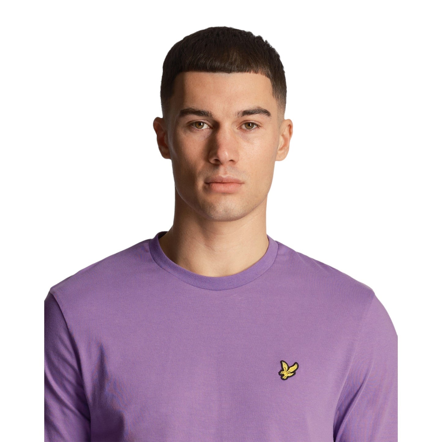T-Shirt Uomo Lyle & Scott Plain - Viola - T-Shirt di Lyle and Scott | Francis Concept