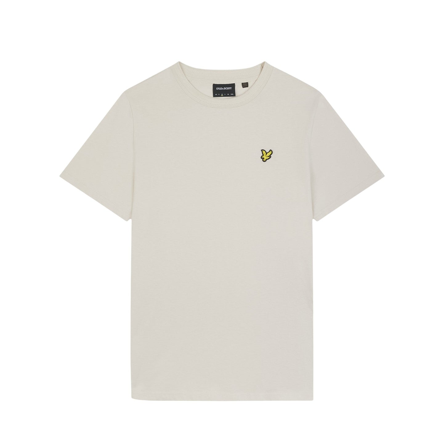 T-Shirt Uomo Lyle & Scott Rally Tipped - Beige - T-Shirt di Lyle and Scott | Francis Concept