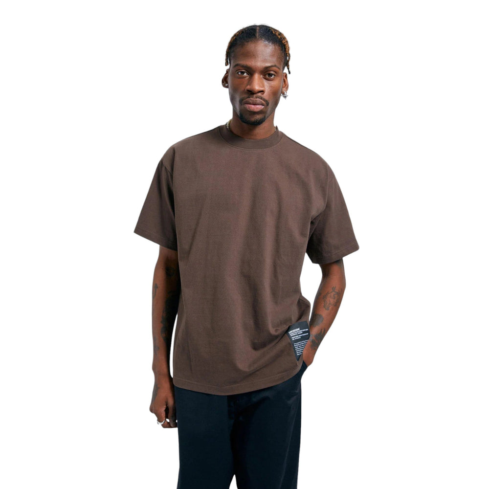 T-Shirt Uomo oversize Dr. Denim Miller - Marrone - T-Shirt di Dr.Denim | Francis Concept