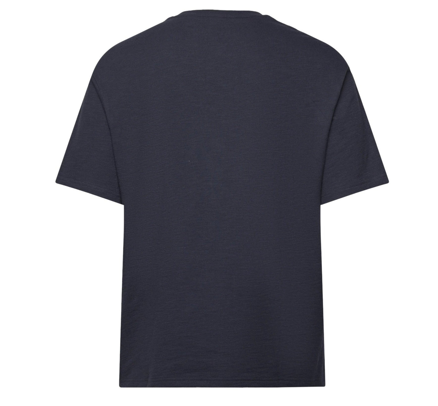 T-shirt Uomo Selected Homme Slub SS O - Neck Tee - Blu - T-Shirt di Selected | Francis Concept