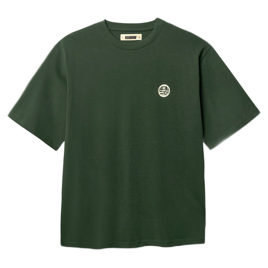 T-Shirt Woodbird Baine Dump Tee - Pine Green-Francis Concept