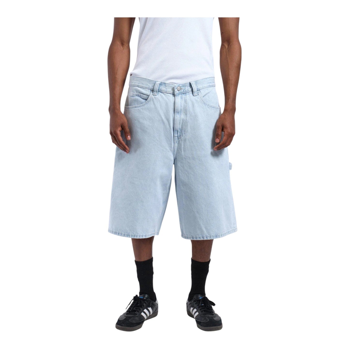 Vali Worker Shorts Dr Denim - Stream Super Light Retro Contrast - Bermuda di Dr.Denim | Francis Concept