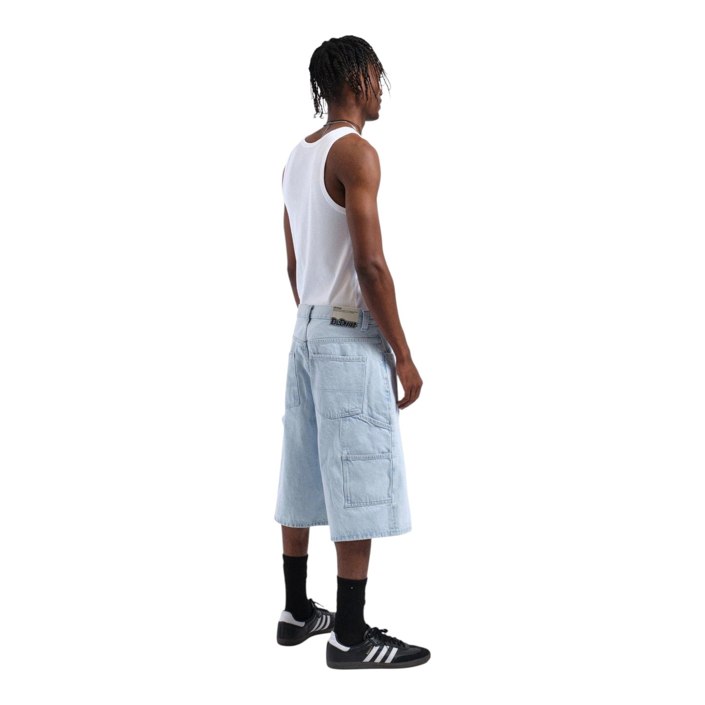 Vali Worker Shorts Dr Denim - Stream Super Light Retro Contrast - Bermuda di Dr.Denim | Francis Concept