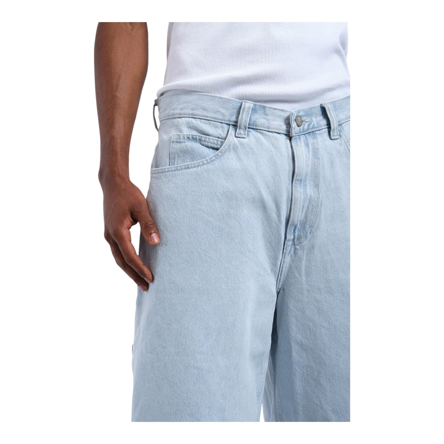 Vali Worker Shorts Dr Denim - Stream Super Light Retro Contrast - Bermuda di Dr.Denim | Francis Concept