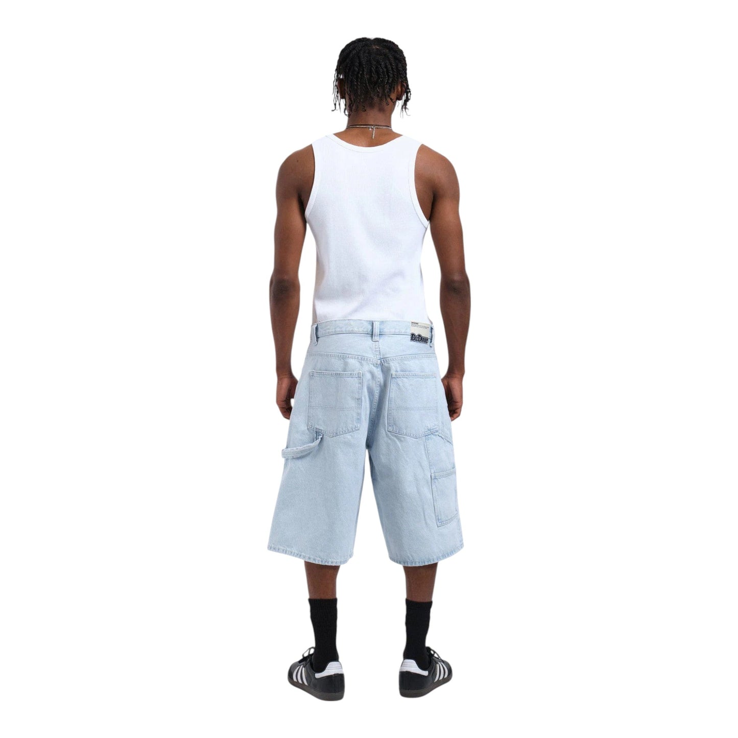 Vali Worker Shorts Dr Denim - Stream Super Light Retro Contrast - Bermuda di Dr.Denim | Francis Concept