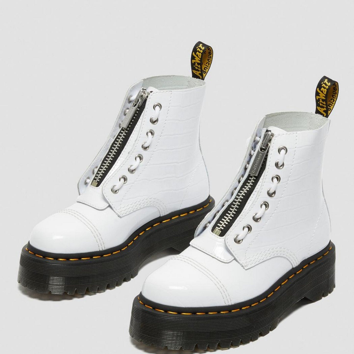 Dr.Martens Sinclair White Aunt Sally Anfibio da donna - Scarpe di Dr.Martens | Francis Concept