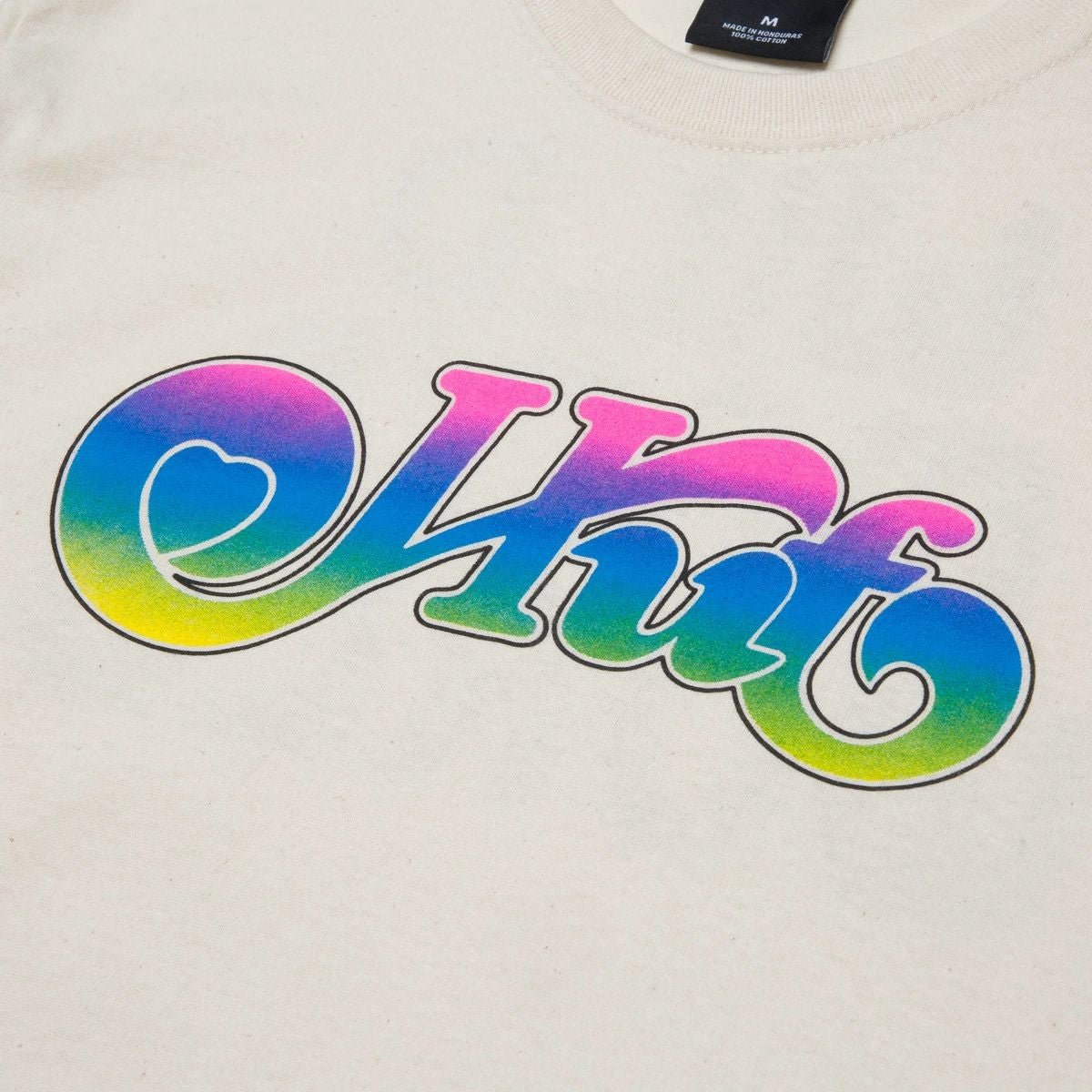Huf Wild Word T-shirt bianca da uomo - T-Shirt di HUF | Francis Concept