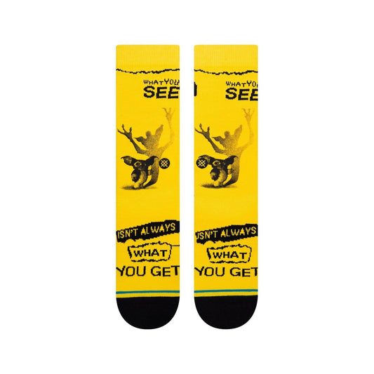 Stance What You Get Calzini gialli unisex - Calzini Lunghi di Stance | Francis Concept