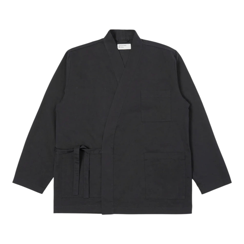 Kimono Universal Works Kioto Work Jacket - Black Francis Concept