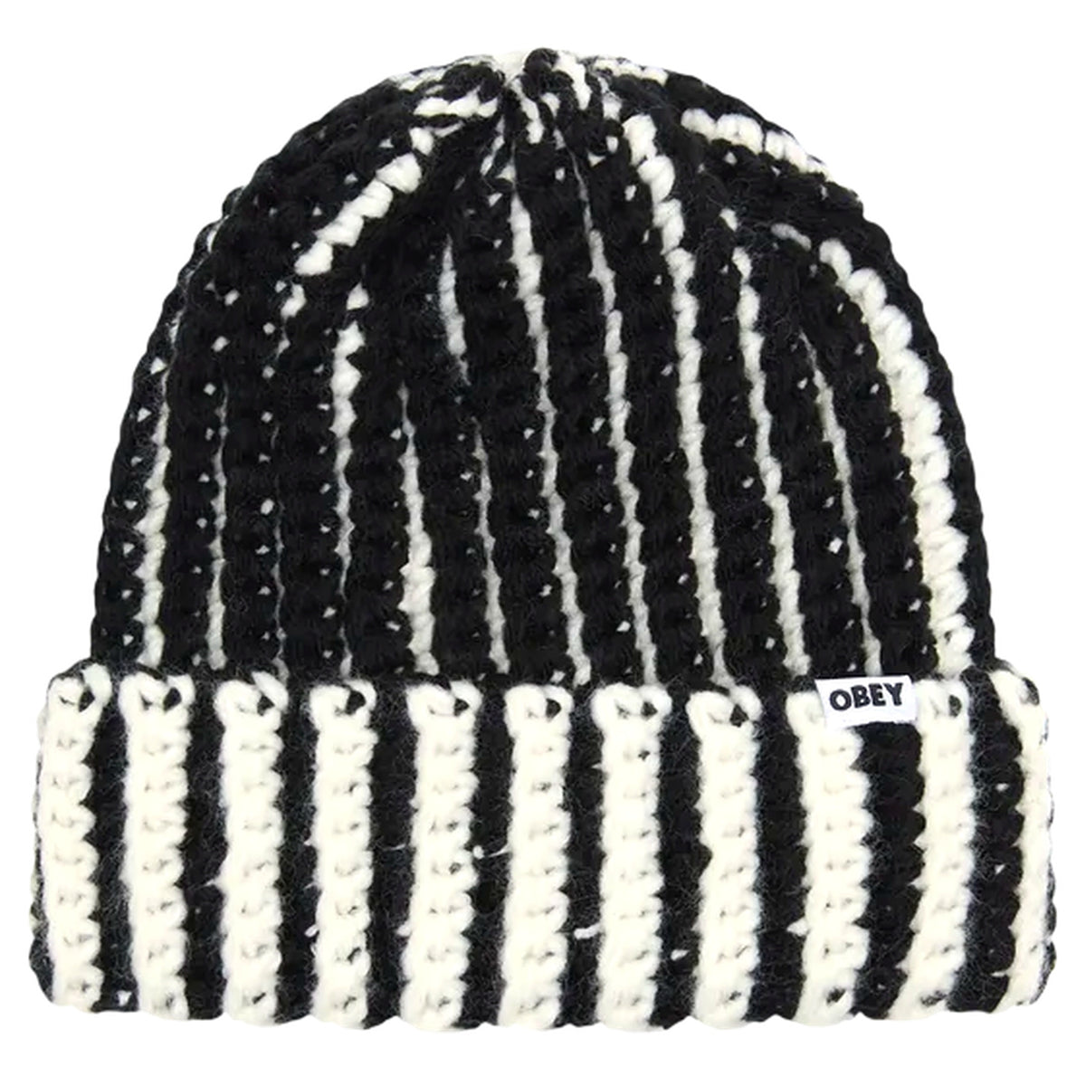 Berretto Obey Scout Chunky Beanie - Black Multi