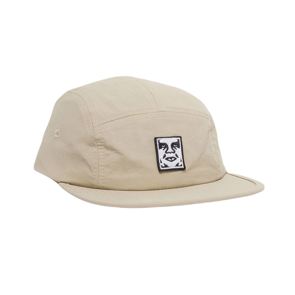 Obey Icon Patch Camp Cap - Silver Grey