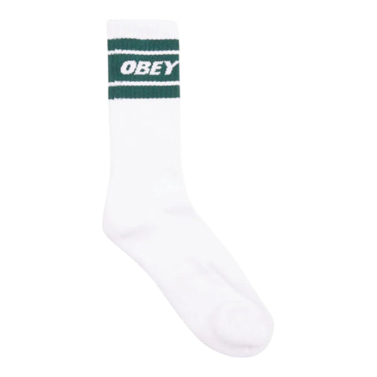 Calze Obey Cooper II Socks - White/Botanical Garden Francis Concept