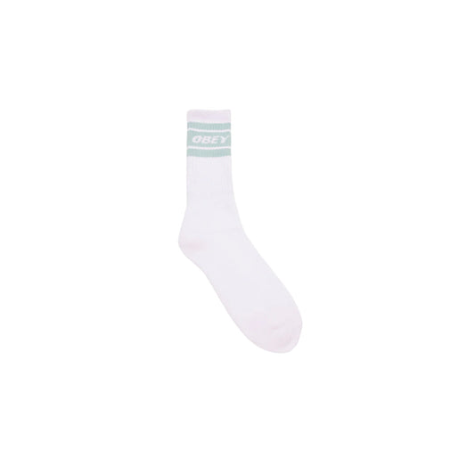 Calzini Obey Cooper II Socks - White / Surf Spray Francis Concept