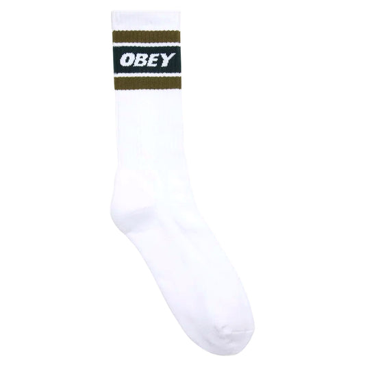 Calze Obey Cooper 2 Socks - White / Rosin