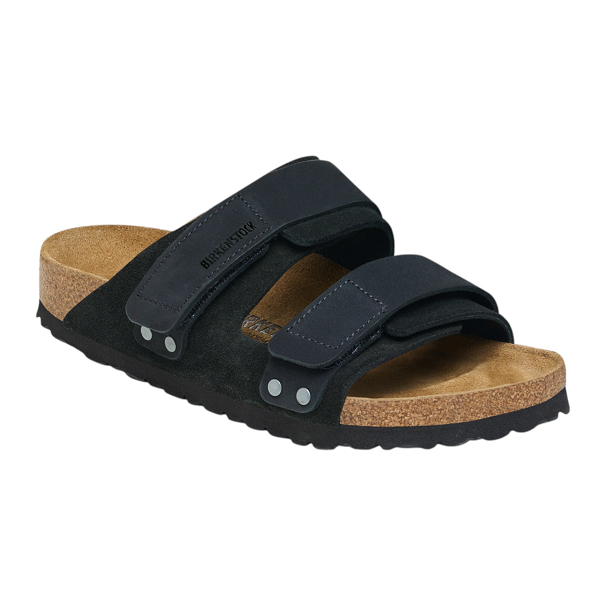 Sandali Birkenstock Uji in Pelle Scamosciatai - Black Francis Concept