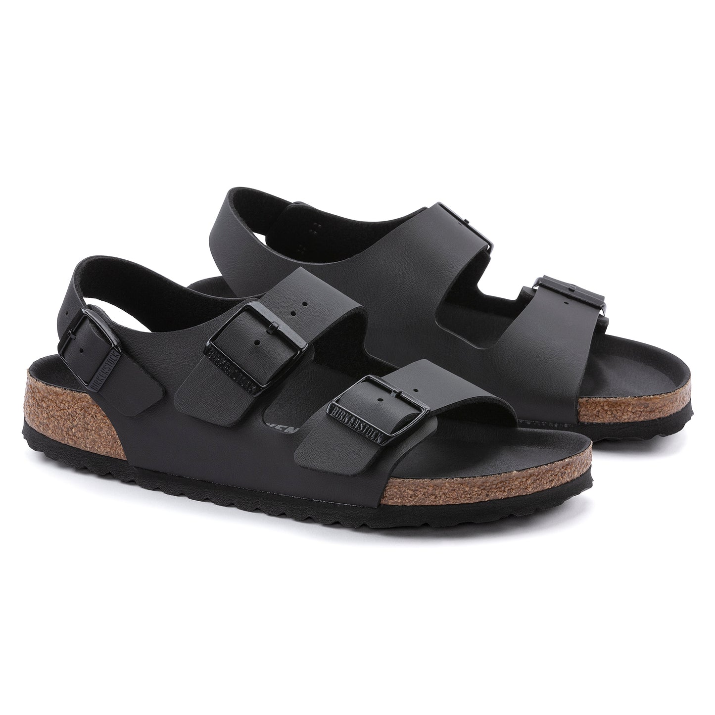 Sandali Unisex Birkenstock Milano - Triple Black Francis Concept