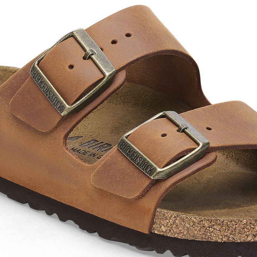 Sandali Unisex Birkenstock Arizona - Cognac Francis Concept