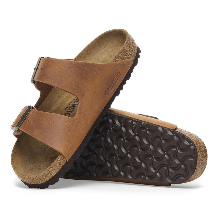 Sandali Unisex Birkenstock Arizona - Cognac Francis Concept