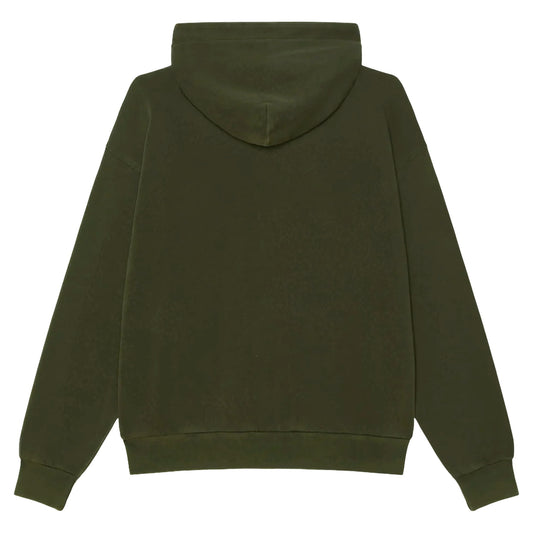 Felpa Obey Gothic Zip Hood - Dusty Black Olive