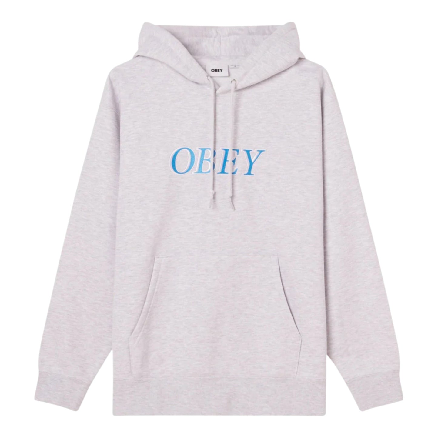 Felpa Uomo Obey Rhythm Hood Fleece - Ash Grey Francis Concept