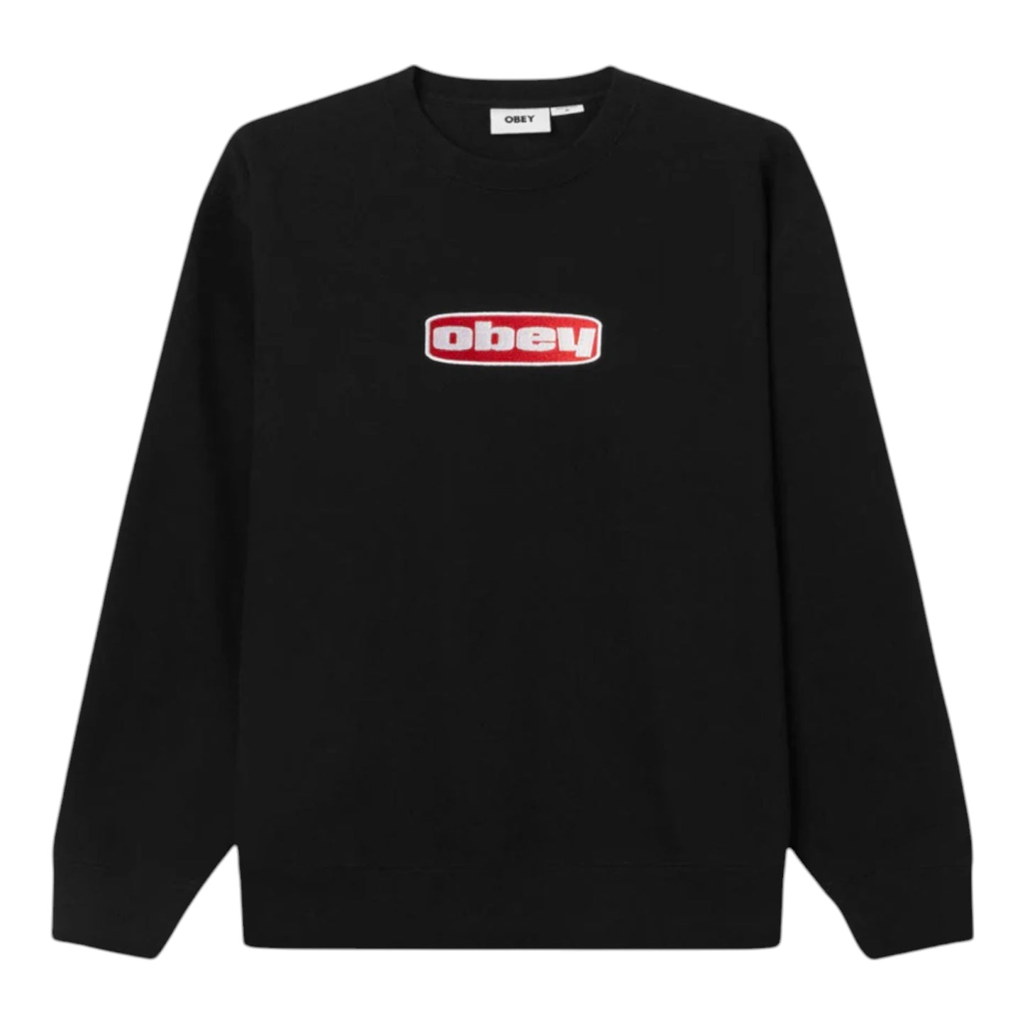 Felpa Uomo Obey Dago Crew Fleece - Black Francis Concept