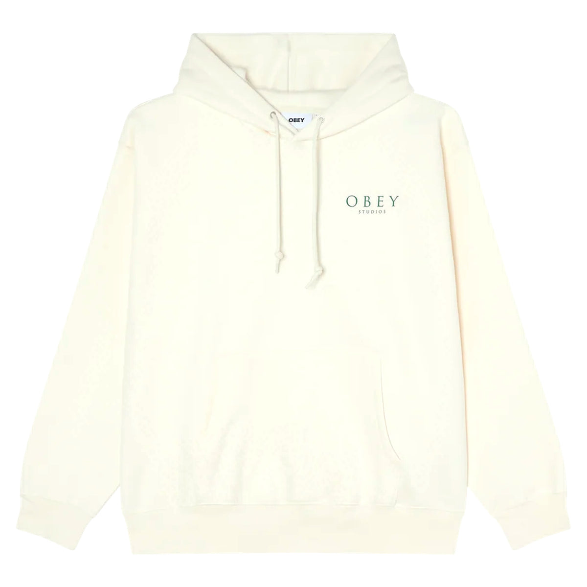 Obey Flores Robus Hood Fleece - Unbleached