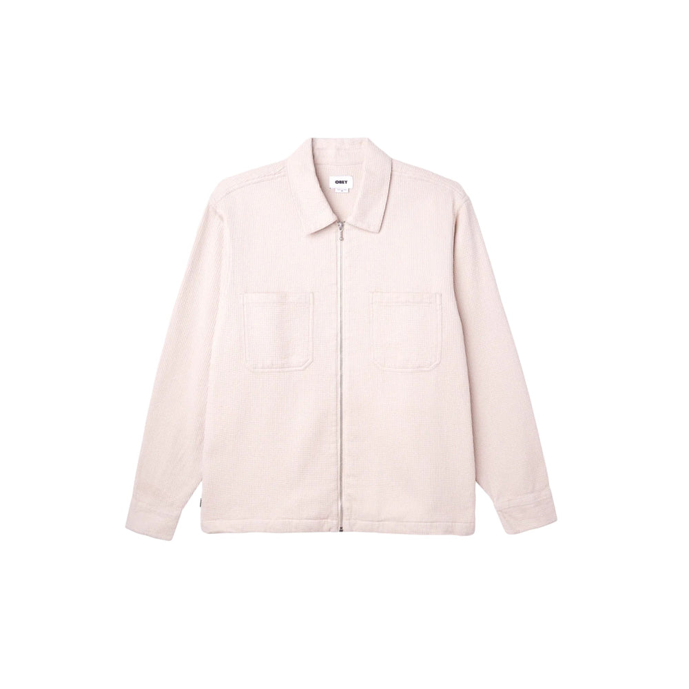 Giacca Uomo Obey Vista Shirt Jacket - Beige - Francis Concept