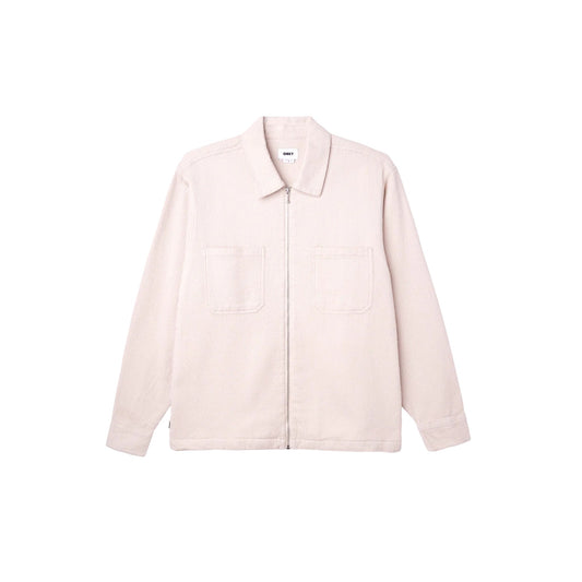 Giacca Uomo Obey Vista Shirt Jacket - Beige Francis Concept