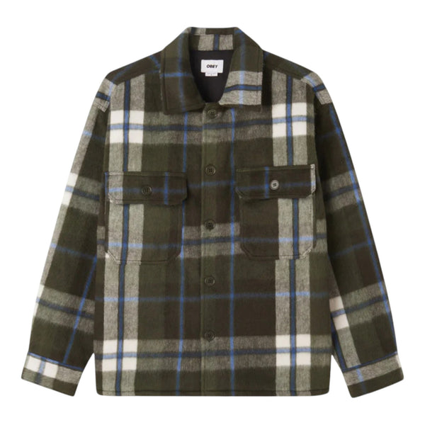 Shirt Jacket Obey Stanton - Rosin Multi Francis Concept