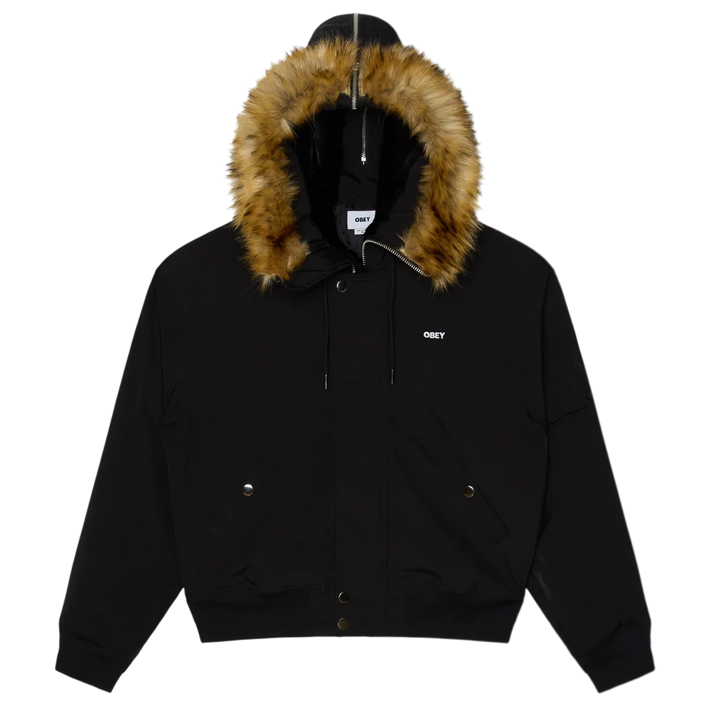 Giacca Obey N-2B Short Parka - Black