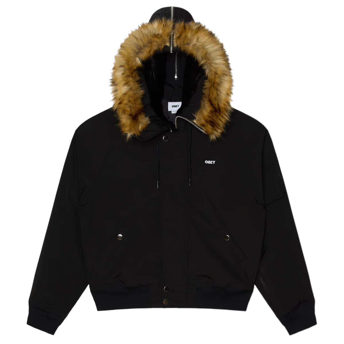 Giacca Obey N-2B Short Parka - Black