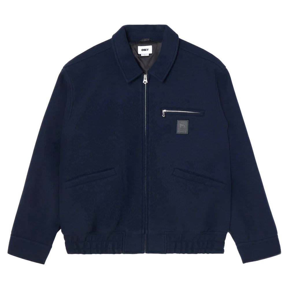 Giacca Obey Ledger Blouson Jacket - Dark Navy